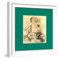 Schnaken and Schnurren-Wilhelm Busch-Framed Giclee Print