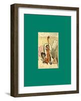 Schnaken and Schnurren-Wilhelm Busch-Framed Giclee Print