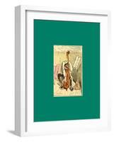 Schnaken and Schnurren-Wilhelm Busch-Framed Giclee Print