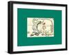 Schnaken and Schnurren-Wilhelm Busch-Framed Giclee Print