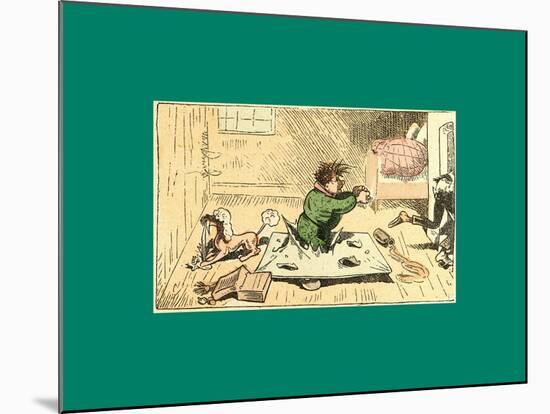 Schnaken and Schnurren-Wilhelm Busch-Mounted Giclee Print