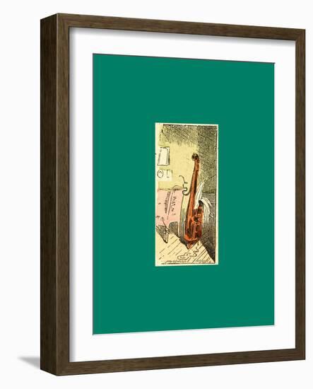 Schnaken and Schnurren-Wilhelm Busch-Framed Giclee Print