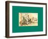 Schnaken and Schnurren-Wilhelm Busch-Framed Giclee Print