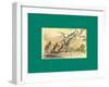 Schnaken and Schnurren-Wilhelm Busch-Framed Giclee Print