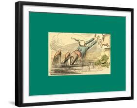 Schnaken and Schnurren-Wilhelm Busch-Framed Giclee Print