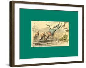 Schnaken and Schnurren-Wilhelm Busch-Framed Giclee Print