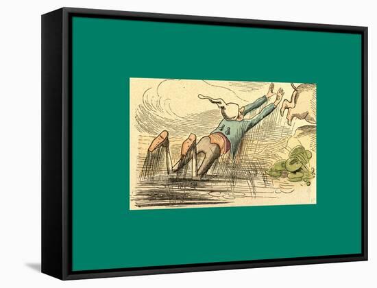 Schnaken and Schnurren-Wilhelm Busch-Framed Stretched Canvas