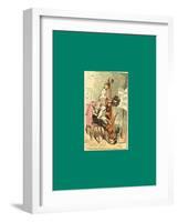 Schnaken and Schnurren-Wilhelm Busch-Framed Giclee Print