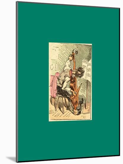 Schnaken and Schnurren-Wilhelm Busch-Mounted Giclee Print