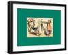 Schnaken and Schnurren-Wilhelm Busch-Framed Giclee Print