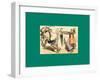 Schnaken and Schnurren-Wilhelm Busch-Framed Giclee Print