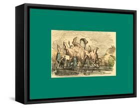 Schnaken and Schnurren-Wilhelm Busch-Framed Stretched Canvas
