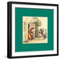 Schnaken and Schnurren-Wilhelm Busch-Framed Giclee Print