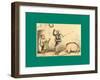 Schnaken and Schnurren-Wilhelm Busch-Framed Giclee Print