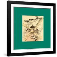 Schnaken and Schnurren-Wilhelm Busch-Framed Giclee Print