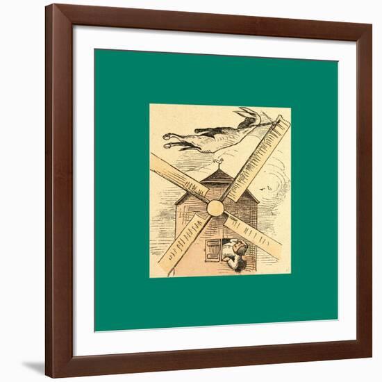 Schnaken and Schnurren-Wilhelm Busch-Framed Giclee Print