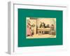 Schnaken and Schnurren-Wilhelm Busch-Framed Giclee Print