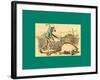 Schnaken and Schnurren-Wilhelm Busch-Framed Giclee Print