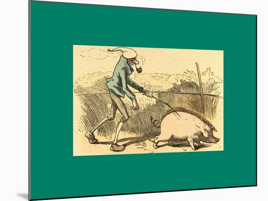 Schnaken and Schnurren-Wilhelm Busch-Mounted Giclee Print