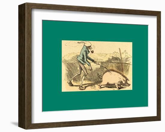 Schnaken and Schnurren-Wilhelm Busch-Framed Giclee Print