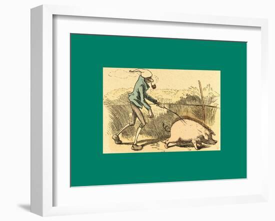 Schnaken and Schnurren-Wilhelm Busch-Framed Giclee Print