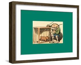 Schnaken and Schnurren-Wilhelm Busch-Framed Giclee Print