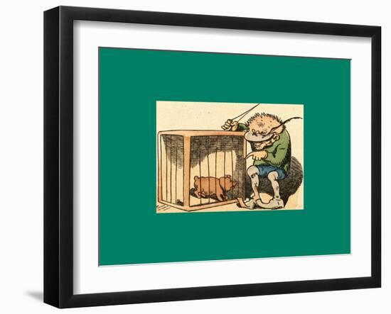 Schnaken and Schnurren-Wilhelm Busch-Framed Giclee Print