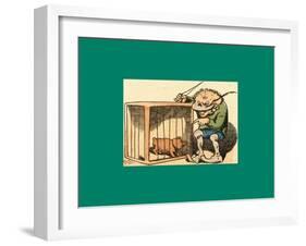 Schnaken and Schnurren-Wilhelm Busch-Framed Giclee Print