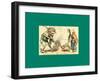 Schnaken and Schnurren-Wilhelm Busch-Framed Giclee Print