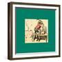 Schnaken and Schnurren-Wilhelm Busch-Framed Giclee Print