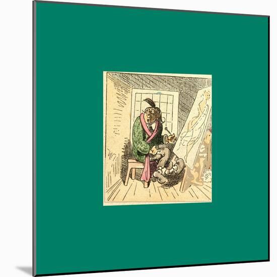 Schnaken and Schnurren-Wilhelm Busch-Mounted Giclee Print