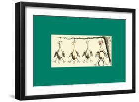 Schnaken and Schnurren-Wilhelm Busch-Framed Giclee Print