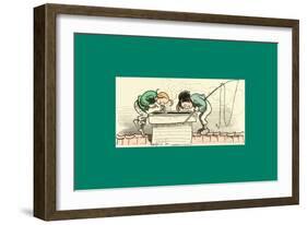 Schnaken and Schnurren-Wilhelm Busch-Framed Giclee Print