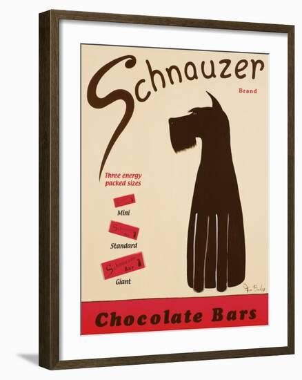 Schnauzer Bars-Ken Bailey-Framed Giclee Print