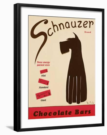 Schnauzer Bars-Ken Bailey-Framed Giclee Print