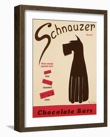 Schnauzer Bars-Ken Bailey-Framed Giclee Print