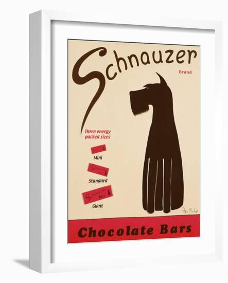 Schnauzer Bars-Ken Bailey-Framed Giclee Print