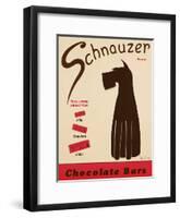 Schnauzer Bars-Ken Bailey-Framed Premium Giclee Print