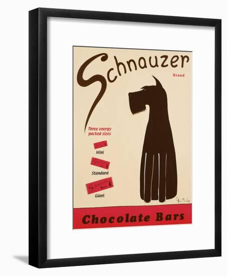 Schnauzer Bars-Ken Bailey-Framed Premium Giclee Print