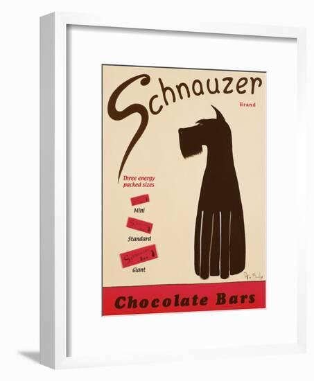 Schnauzer Bars-Ken Bailey-Framed Premium Giclee Print