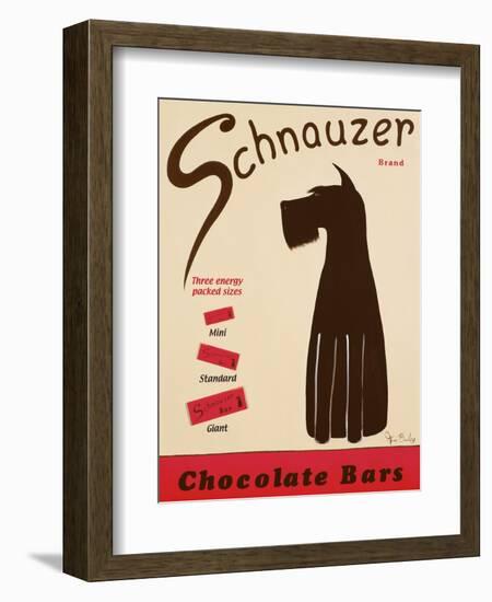 Schnauzer Bars-Ken Bailey-Framed Giclee Print