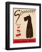 Schnauzer Bars-Ken Bailey-Framed Giclee Print