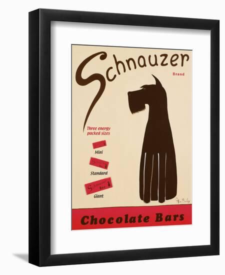 Schnauzer Bars-Ken Bailey-Framed Giclee Print