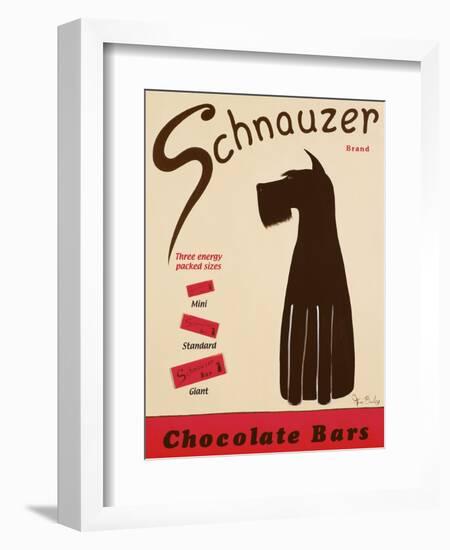 Schnauzer Bars-Ken Bailey-Framed Giclee Print