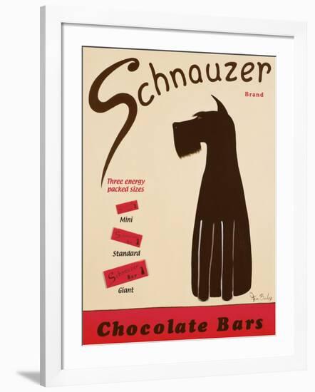 Schnauzer Bars-Ken Bailey-Framed Giclee Print