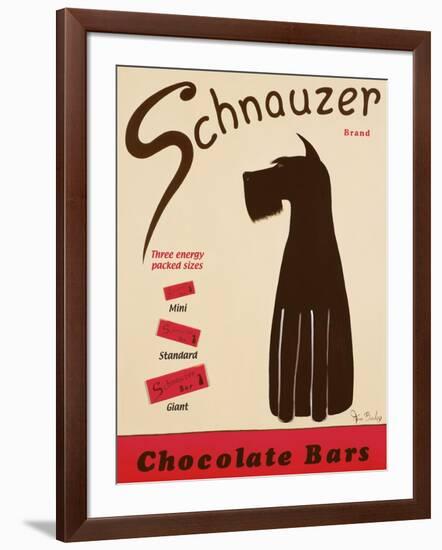 Schnauzer Bars-Ken Bailey-Framed Giclee Print