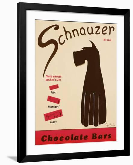 Schnauzer Bars-Ken Bailey-Framed Giclee Print