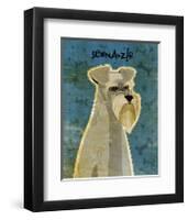 Schnauzer-John Golden-Framed Giclee Print