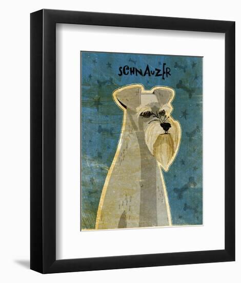 Schnauzer-John Golden-Framed Giclee Print