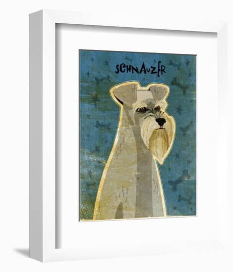 Schnauzer-John Golden-Framed Giclee Print